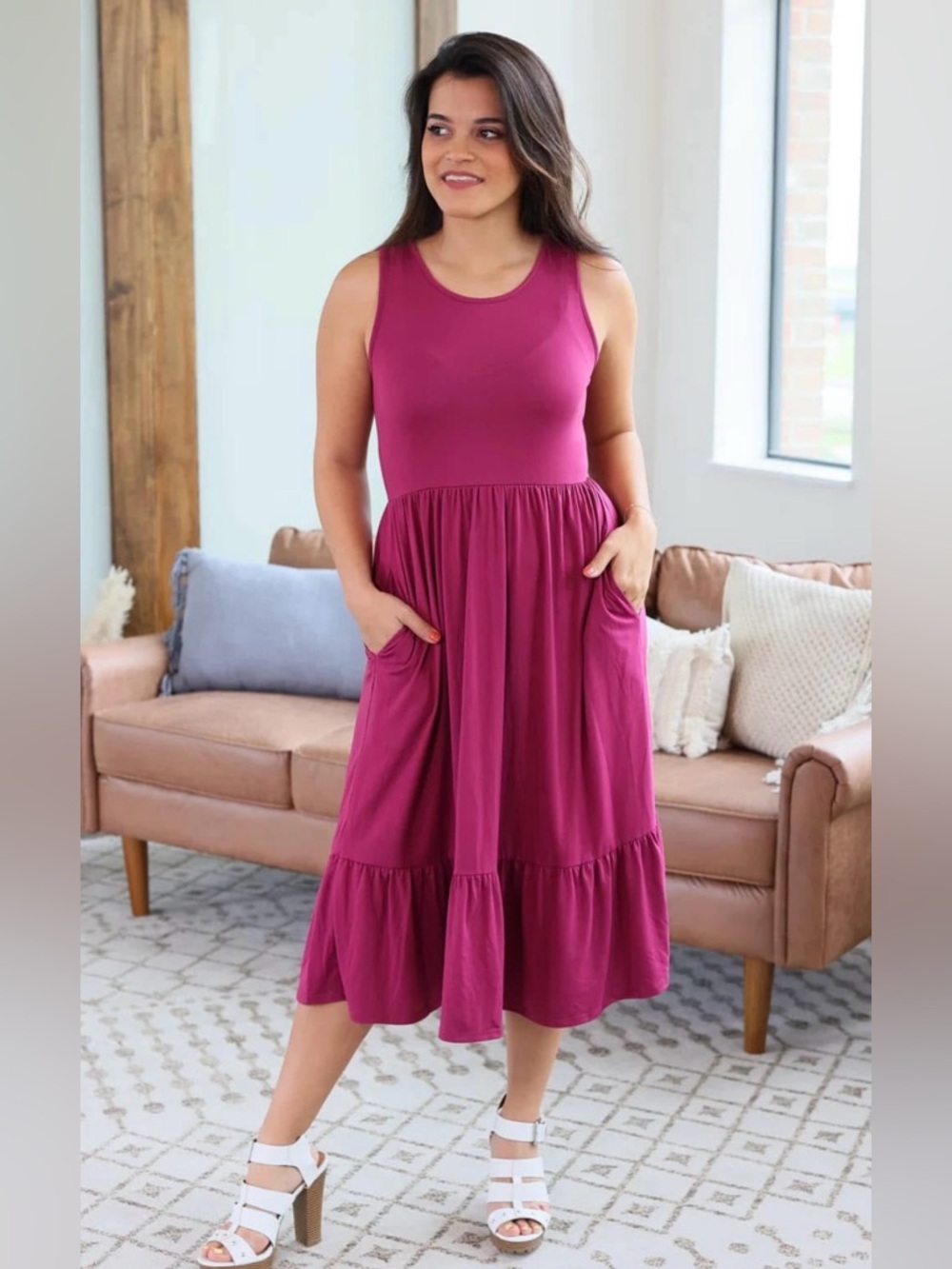 Michelle Mae Boutique “Bailey” Tank Dress